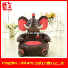 EN71 approbation en peluche éléphant en forme d&#39;enfants chaise en peluche bébé animal canapé chaise doux animaux en peluche chaises pour enfants